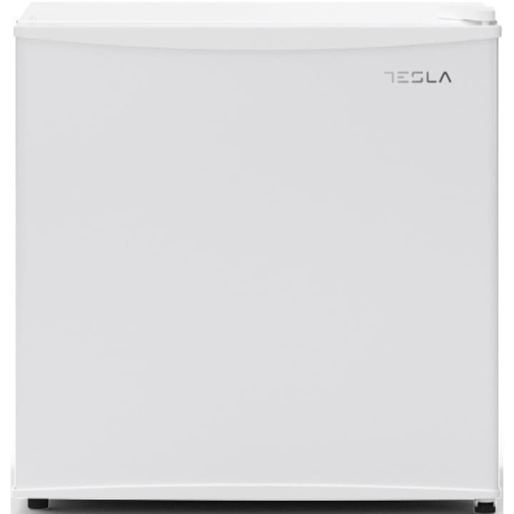 Топ 10 Малки Хладилници - Нашите Фаворити за 2025 Година Мини хладилник Tesla RS0400ME, 43 л, Клас Е, Реверсивна врата, H 49.2 см, Бял малки хладилници