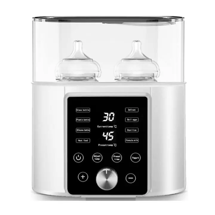 Електрически Стерилизатор за Бебешки Шишета - Топ 10 Най-Продаваните Многофункционален нагревател и стерилизатор за шишета, бял