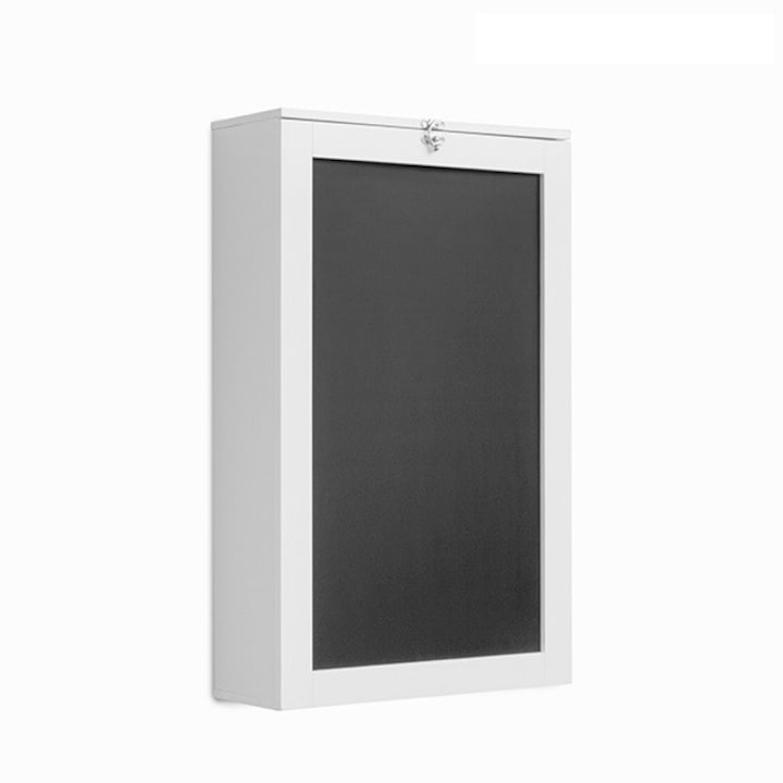 Умно Сгъваемо Бюро: Функционалност в Малко Пространство - Нашите Предложения Сгъваемо стенно бюро, InnovaGoods, бяло, 155(Д) x 50(Ш) x 93(В), с дъска за писане и коркова дъска за бележки