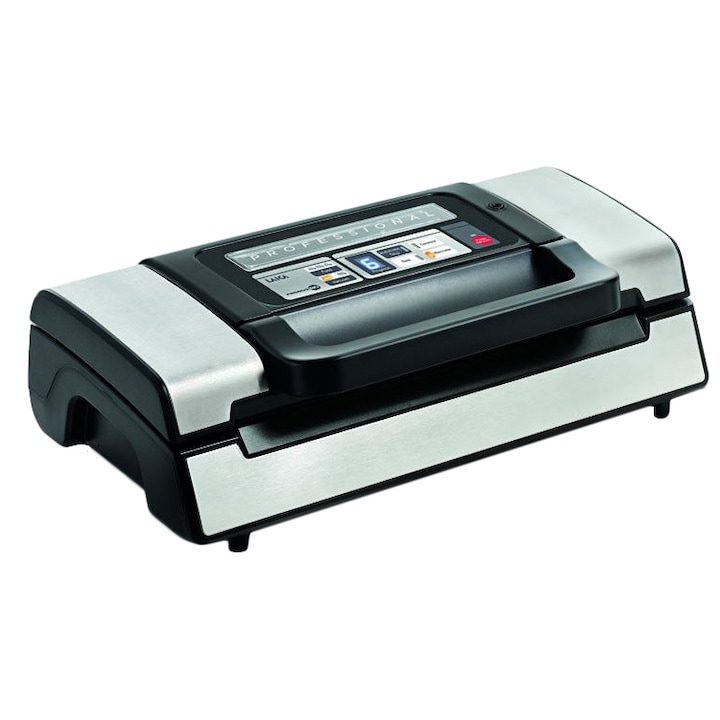 Уред зa вaкуумирaне Profesional VT3120, 130 W, Интегрирaн нож, Черен