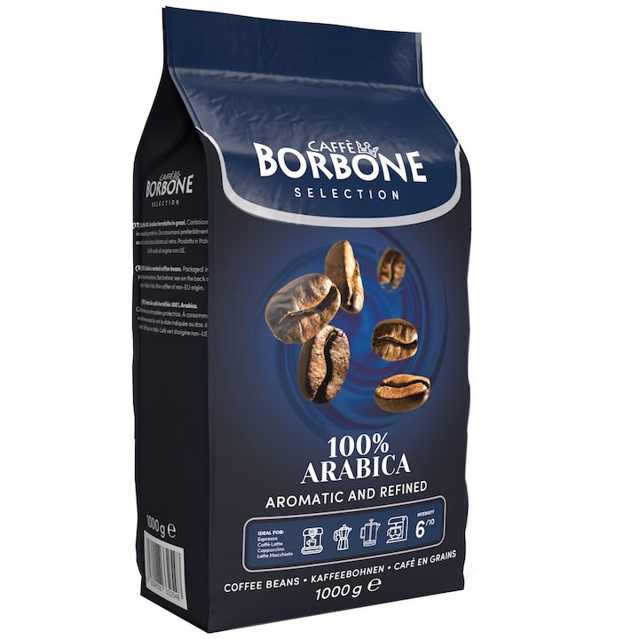 Кафе на Зърна - Кои са Най-Високо Оценяваните в България Кафе на зърна Borbone ARABICA SELECTION, 1kg