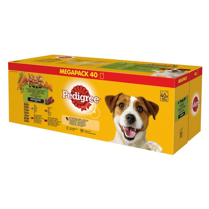 Мокра храна за кучета Pedigree Vital Protection, 40 x 100 г