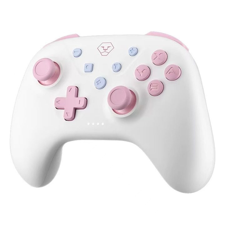 Джойстик за Компютър (Геймпад), Лаптоп, Телефон - Сравняваме Най-Добрите Безжичен геймпад за, Bluvista, Nintendo Switch2/PC/Android/IOS Ultimate 2C Bluetooth контролер, бял