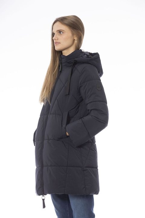 Дамски Якета 2025 - Вижте кои са Най-Желаните в България Дамско яке, Baldinini Trend, есен/зима, дълго, черно, полиестер, XL INTL