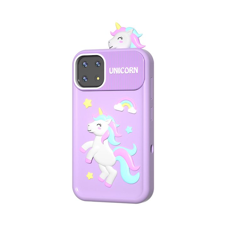 Интерактивни Играчки: Умни Приятели за Игра и Учене Детски смарт телефон NUBI S24 Plus, Игри, Камера, Музика, Образователен, Лилав