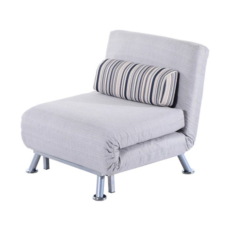 Как да Изберем Перфектното Кресло - Нашите Предложения Кресло Homcom, Сив, 75x70x75 см