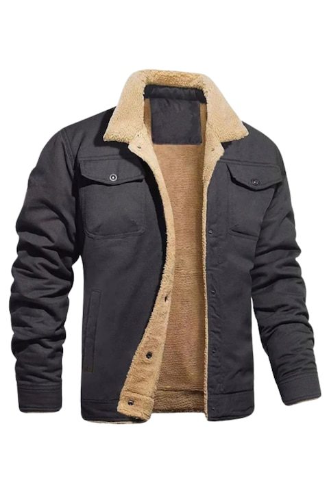 Мъжки Зимни Якета 2025 - Кои са Най-Добрите Изолирано яке, Сив