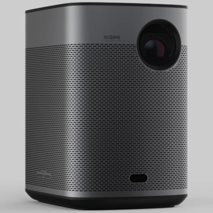 Най-Добрите Мини Проектори за 2025 Година Преносим видео проектор Xgimi Halo+ 1080p, Android TV, 900 ANSI лумена, Вградени високоговорители Harman Kardon, Автоматичен фокус, WiFi, Bluetooth
