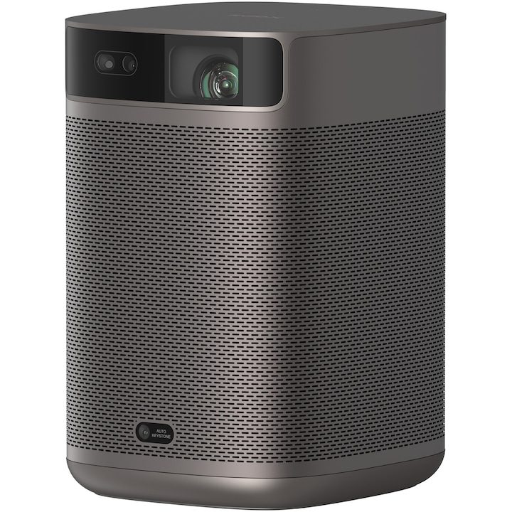 Най-Добрите Мини Проектори за 2025 Година Преносим видео проектор Xgimi MoGo 2 Pro 1080p, Android TV, 400 ISO лумена, Автоматичен фокус, WiFi, Bluetooth, USB-C захранване