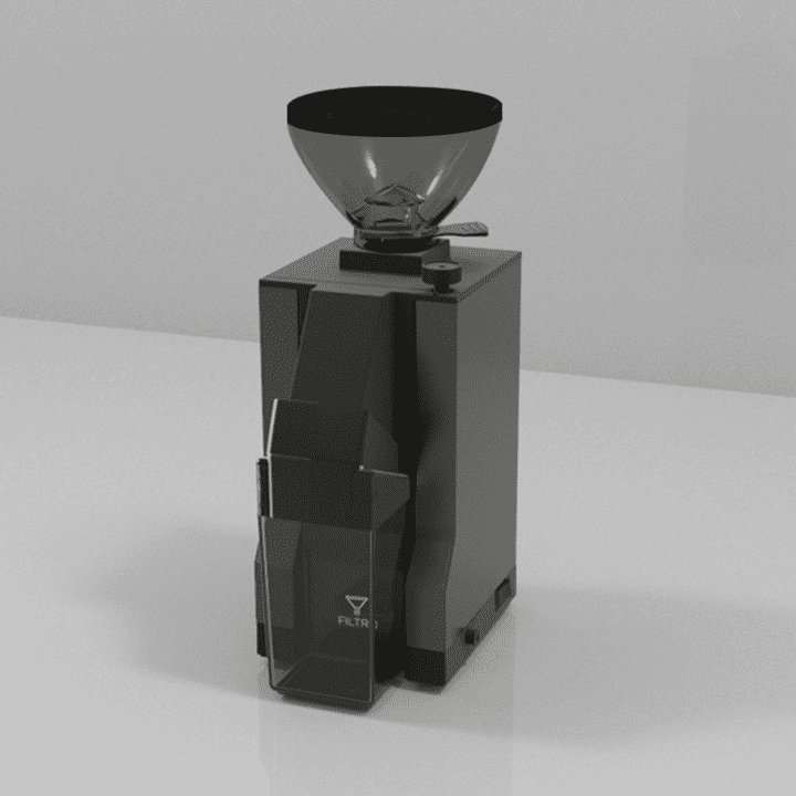 Електрическа Кафемелачка - Кои са Най-Добрите за 2025 Година Професионална електрическа мелница Eureka, Mignon Filtro, подходяща за жилища/HoReCa, контейнер за зърно 300 g, 1350 RPM, ръчно дозиране, 10 стъпки на мелене, мощен мотор, бързо мелене, остриета от неръждаема стомана, матово черно