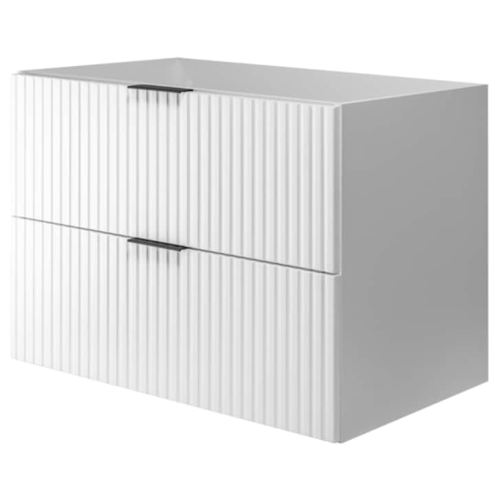 Шкаф за Баня - Кои са Най-Добрите за 2025 Година? Шкаф за баня, RODAN, Flow, Окачен, Soft Close, Шкаф - 46см x 80см x 57см, Бял