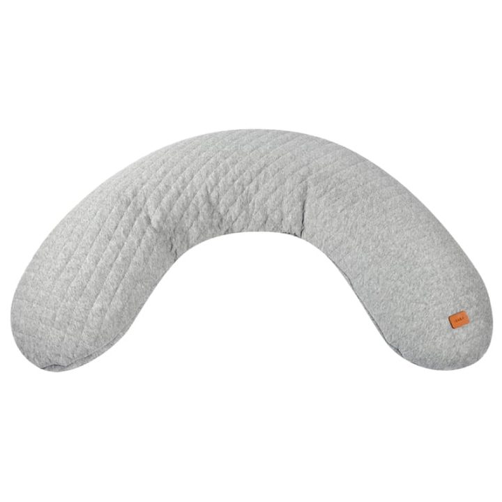 Мечтаната възглавница за бременни: комфорт и подкрепа през всеки етап Възглавница за бременни Baby Big Flopsy 170 см Fleur de Coton Heather Grey