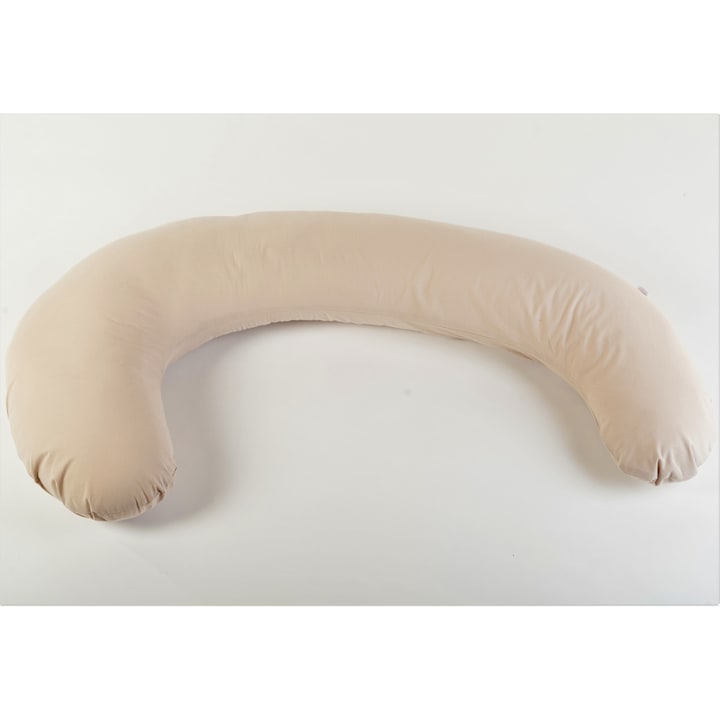 Мечтаната възглавница за бременни: комфорт и подкрепа през всеки етап Възглавница за бременни във формата на буквата С, бежов цвят - полезна за цялото семейство