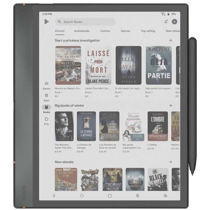 Електронен Четец за Книги - Топ 10 Най-Добрите за 2025 Година Четец за електронни книги Onyx BOOX NOTE AIR4