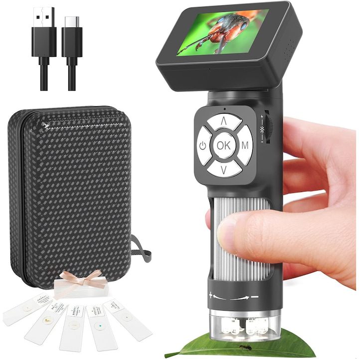 Топ 10 Най-Добрите Детски Микроскопи Преносим микроскоп