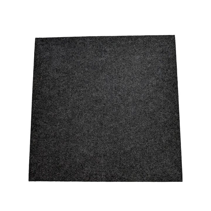 Мокетни Килими - Как да Изберем Правилния? Мокетни самозалепващи плочи Gerdani BG, 60x60см, Антрацит