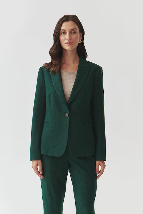 Елегантно Дамско Сако - Официални и Ежедневни - Най-Доброто от Мода 2025 Година Tatuum