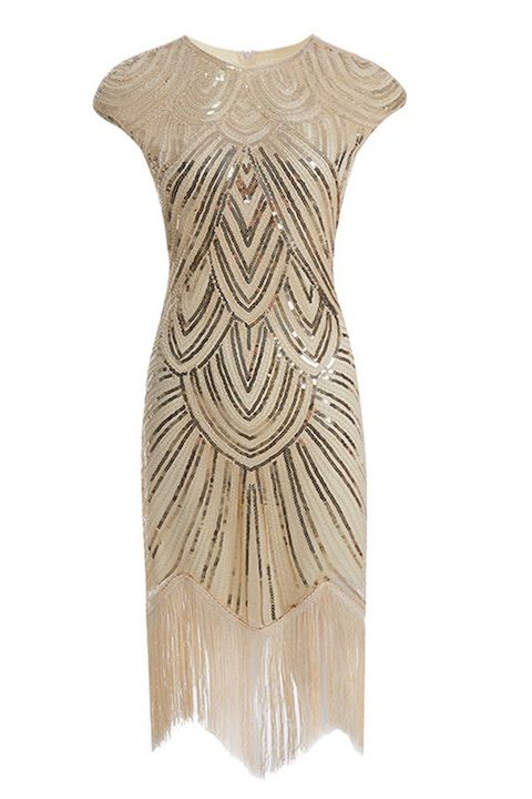 Топ 30 - Стилни Дамски Рокли 2025 Ретро рокля с пайети