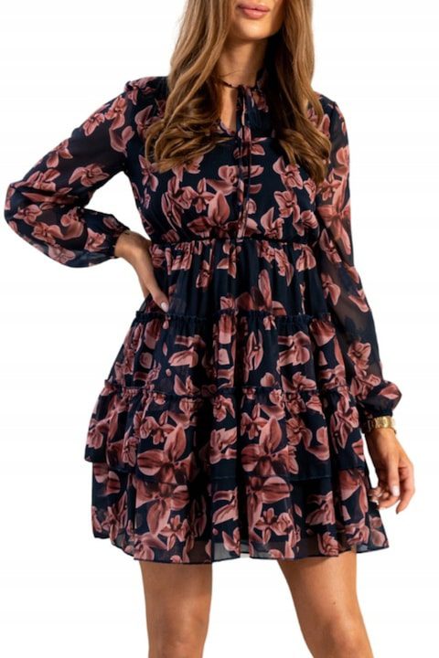 Топ 30 - Стилни Дамски Рокли 2025 Дамска рокля от шифон