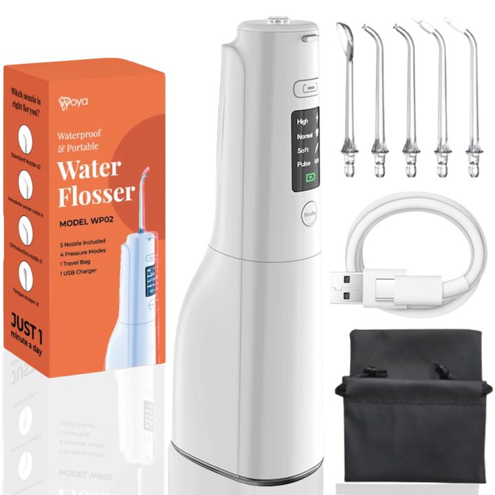 Зъбен Душ (Орални Иригатори) - Перфектна грижа за устната кухина Професионален Орален Иригатор Woya® WP02