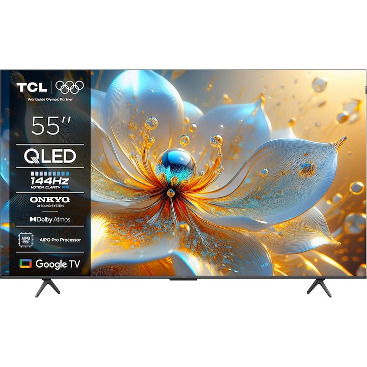 Смарт Телевизори TCL 55 Инча - Топ 15 Най-Добрите TCL 55T8C QLED Smart TV