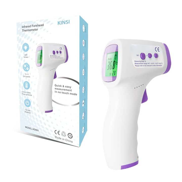 Безконтактен инфрачервен дигитален термометър