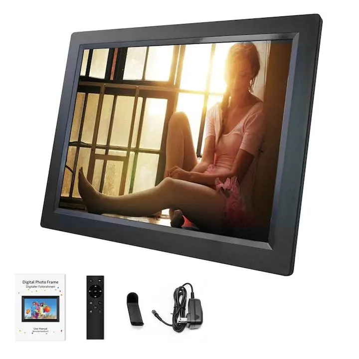 Дигитална рамка за снимки - Избрахме Топ 10 Най-Добрите Techone® ZN-DP8002 TELE цифрова фоторамка