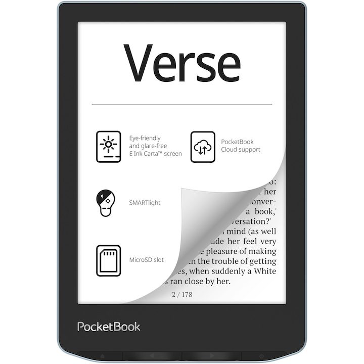 Електронен Четец за Книги - Топ 10 Най-Добрите за 2025 Година eBook четец PocketBook Verse PB629