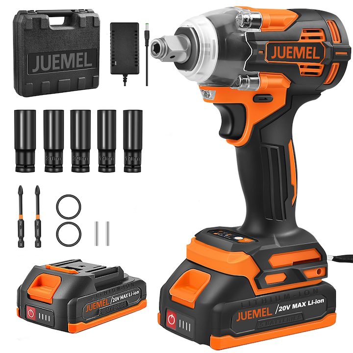 Най-Добрите Бормашини и Винтоверти за 2025 Година Ударен гайковерт 1/2