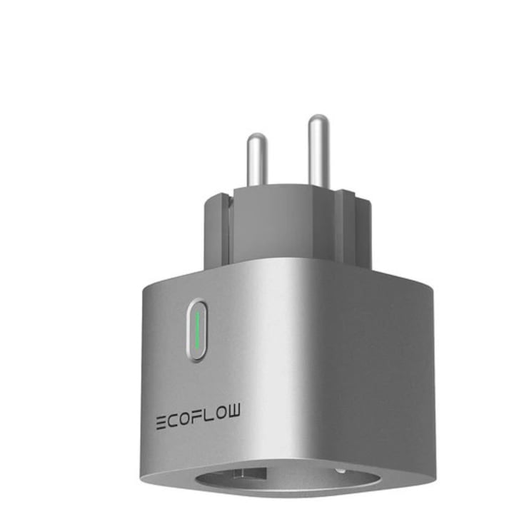Смарт Контакти с Измерване на Потреблението - Кой да Изберем Смарт контакт Wi-Fi EcoFlow PowerStream SmartPlug