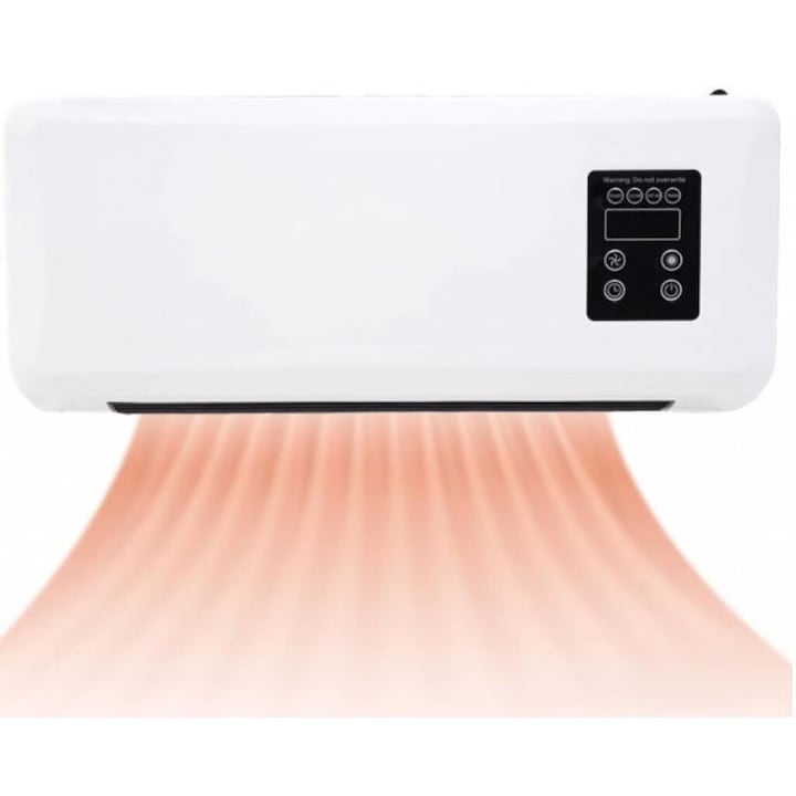 Вентилаторна печка за стена - Коя да Изберем? Стенен нагревател за въздух с функция охлаждане Katepote