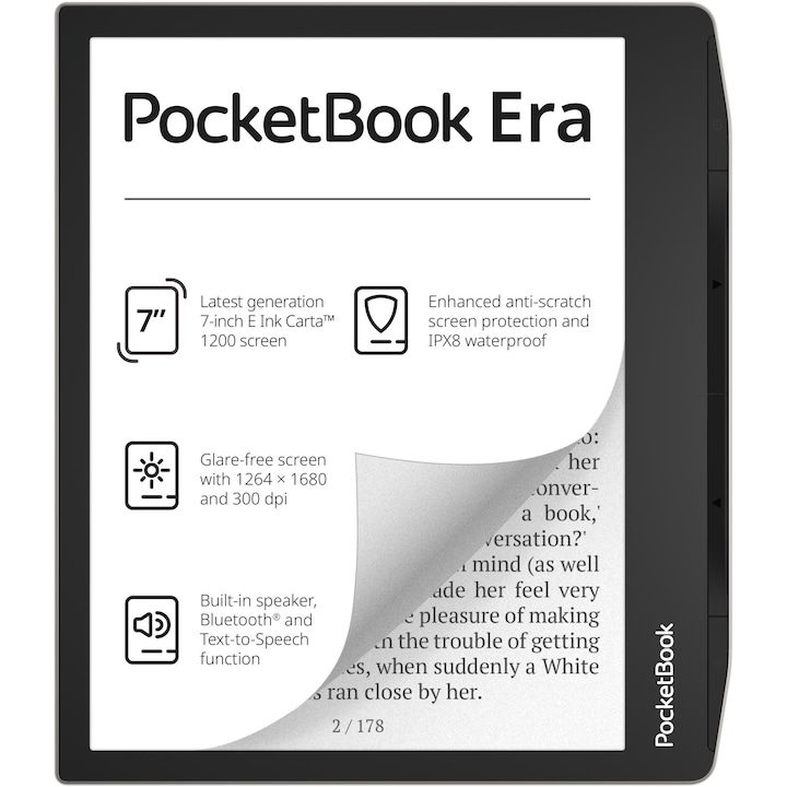 Електронен Четец за Книги - Топ 10 Най-Добрите за 2025 Година eBook четец PocketBook Era