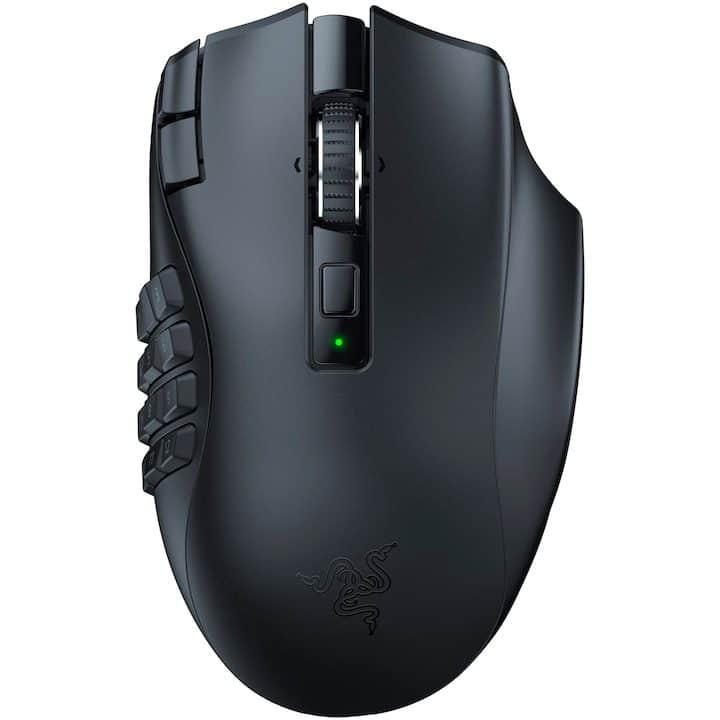 Най-Добрите Геймърски Мишки Безжична мишка Gaming Razer Naga V2 HyperSpeed