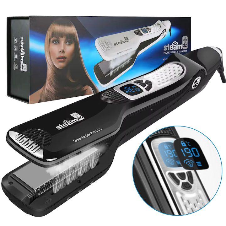 Най-Добрите Преса за Коса с Пара за 2025 Година INOMEVIX® плоча за изправяне на пара