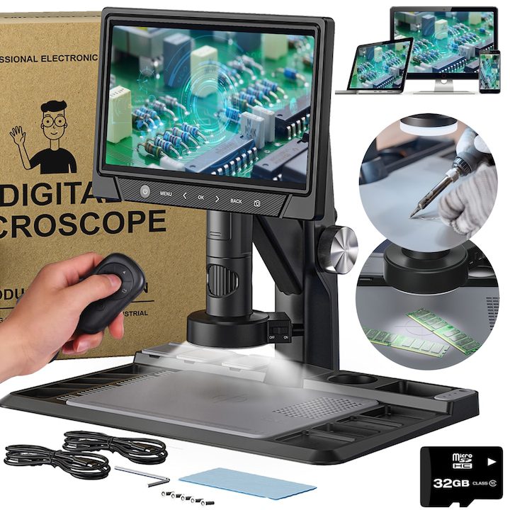 Цифрови Микроскопи - Сравняваме Най-Продаваните Цифров микроскоп Benetech