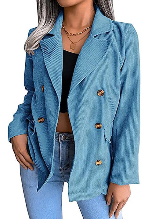 Елегантно Дамско Сако - Официални и Ежедневни - Най-Доброто от Мода 2025 Година Ежедневно дамско яке
