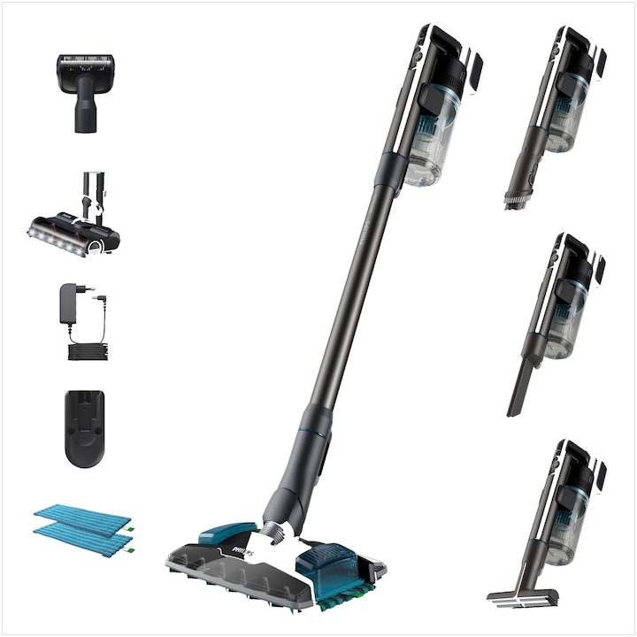 Перящи Прахосмукачки Philips - Задълбочен Анализ на Моделите Вертикална прахосмукачка Philips XC8055/01