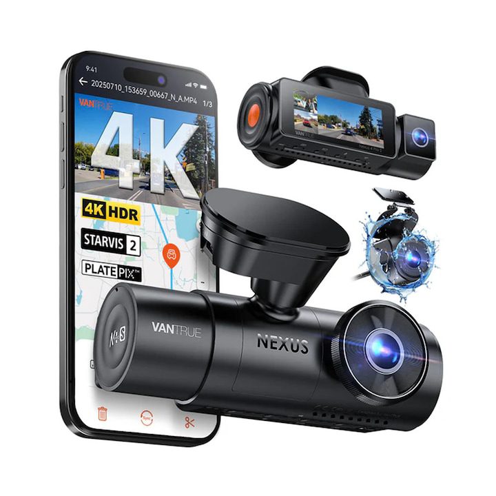 Най-Добрия Видеорегистратор за 2025 Година - Vantrue N4 Pro S (3 Камери) Най-Добрия Видеорегистратор за 2025 Година – Vantrue N4 Pro S (3 Камери)