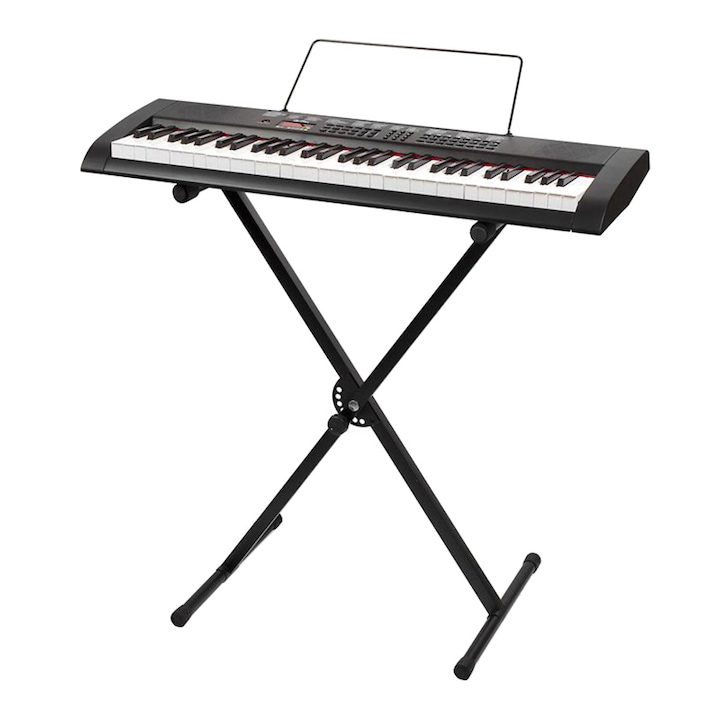 Кой Синтезатор да Изберем През 2025 г. Синтезатор 61 клавиша със стойка 100 х 43 см 8 години+