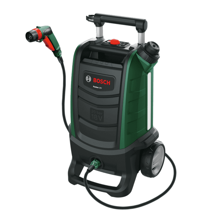 Най-добрите Преносими Акумулаторни Водоструйки: Комфорт И Мощност Навсякъде Акумулаторна водоструйка Bosch 06008B6102