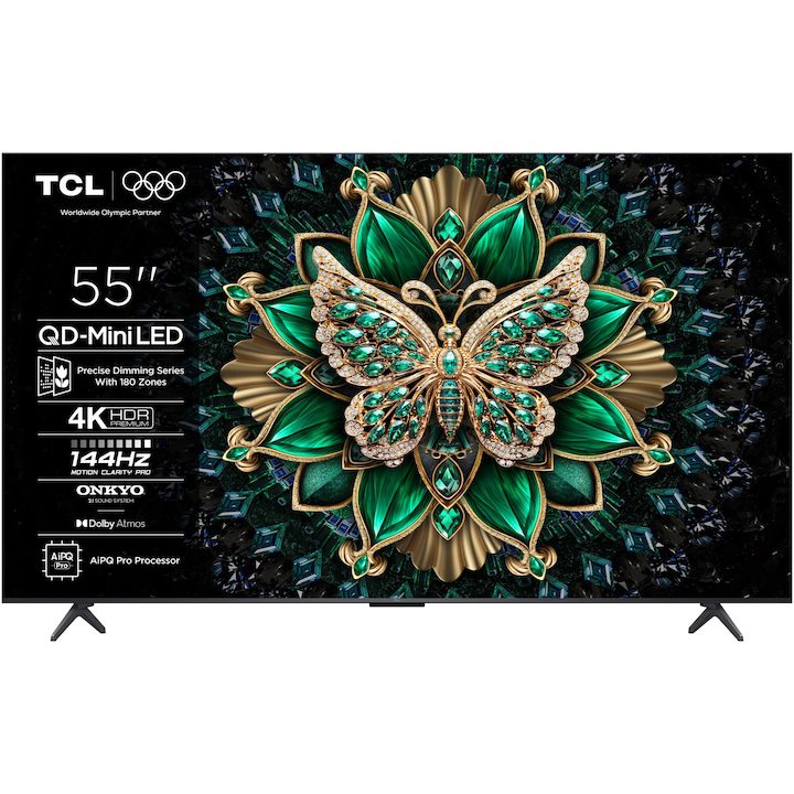 Смарт Телевизори TCL 55 Инча - Топ 15 Най-Добрите Телевизор TCL MiniLed 55C6K