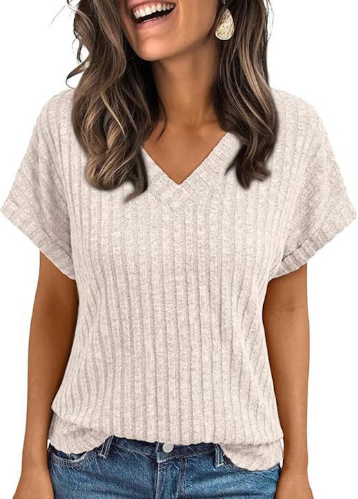 Елегантни Дамски Блузи И Пуловери През 2025 Дамска ежедневна блуза за лятото