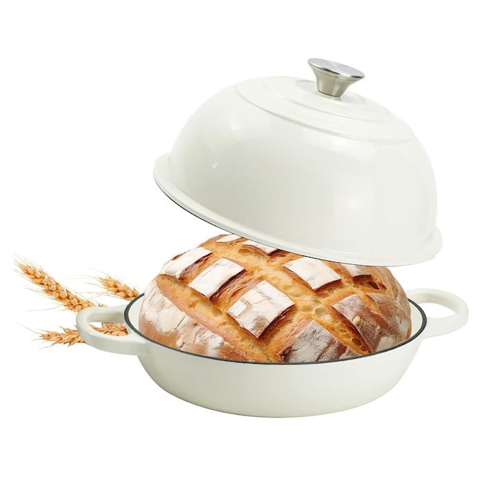 Топ 15 Най-Добрите Чугунени Тенджери с Капак Емайлирана чугунена тава за хляб