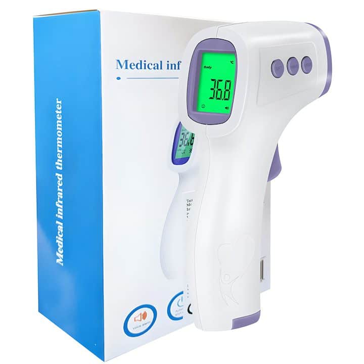 Безконтактен инфрачервен цифров термометър