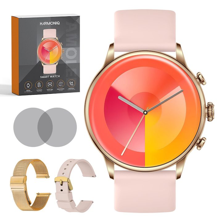 Евтин Смарт Часовник - Топ 15 Най-Продаваните в Блъгария (+Оценки) Смарт часовник Harmoniq® Smartwatch за жени