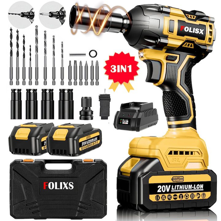 Най-Добрите Бормашини и Винтоверти за 2025 Година Ударен винтоверт