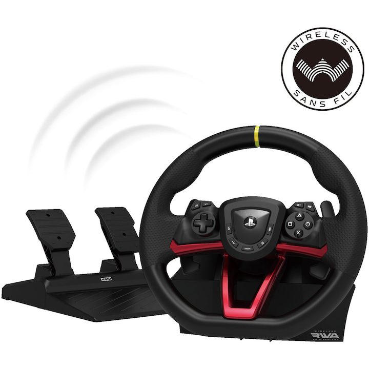Топ 30 Волани за Игри - PC, Xbox, Playstation Волан Hori Wireless Racing Wheel Apex за PlayStation 5