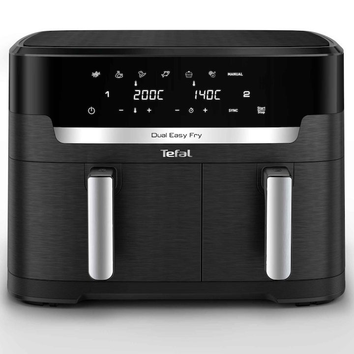 Фритюрник с горещ въздух Tefal Dual Easy Fry XXL EY9428E0