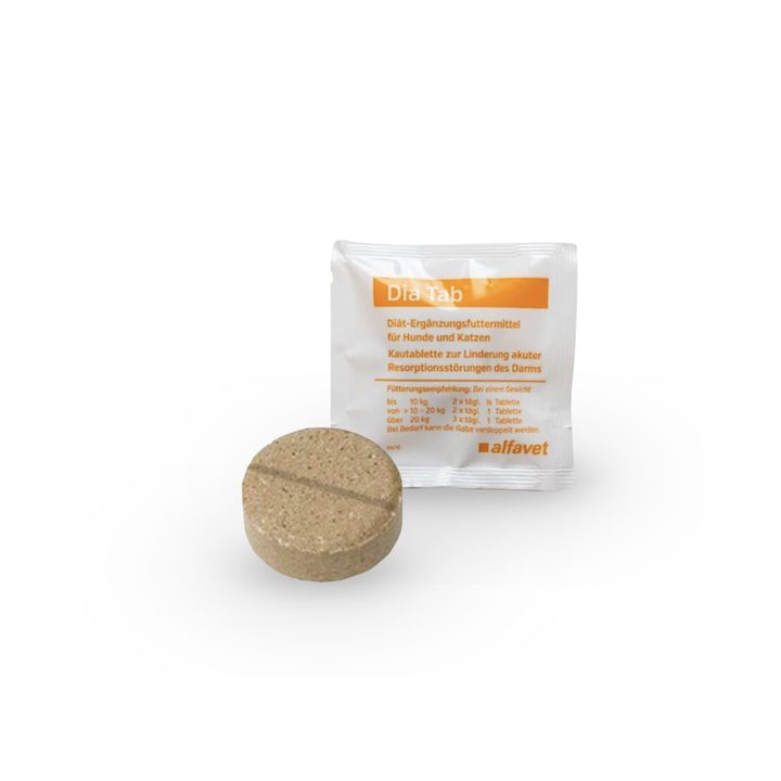 Най-Добрите Хранителни Добавки За Кучета: Новите Тенденции През 2025 Година Хранителна добавка за оптимално храносмилане при кучета и котки Dia Tab 1 табл