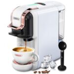 Мултифункционална 5 в 1 Еспресо Кафемашина Hibrew 1450 w: Добра ли е? Мултифункционална 5 в 1 Еспресо Кафемашина Hibrew 1450 w: Добра ли е?